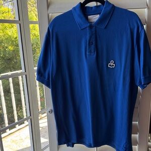 Isabel Marant Royal Blue Polo Shirt